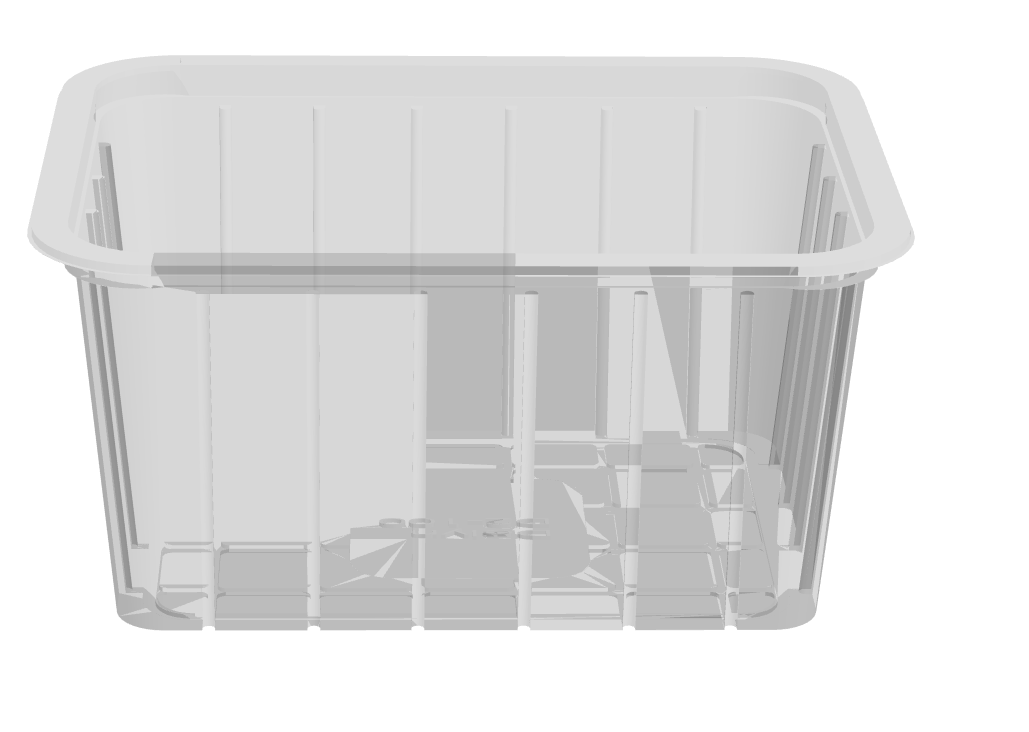 D2-100 Open Meat Tray