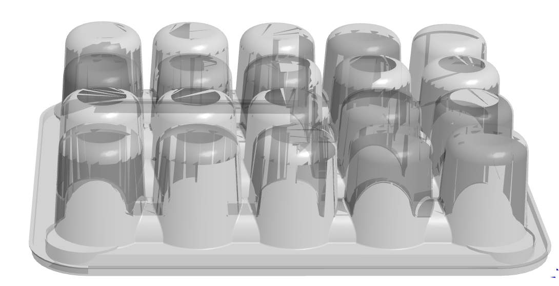 20 cavity Meatball Tray