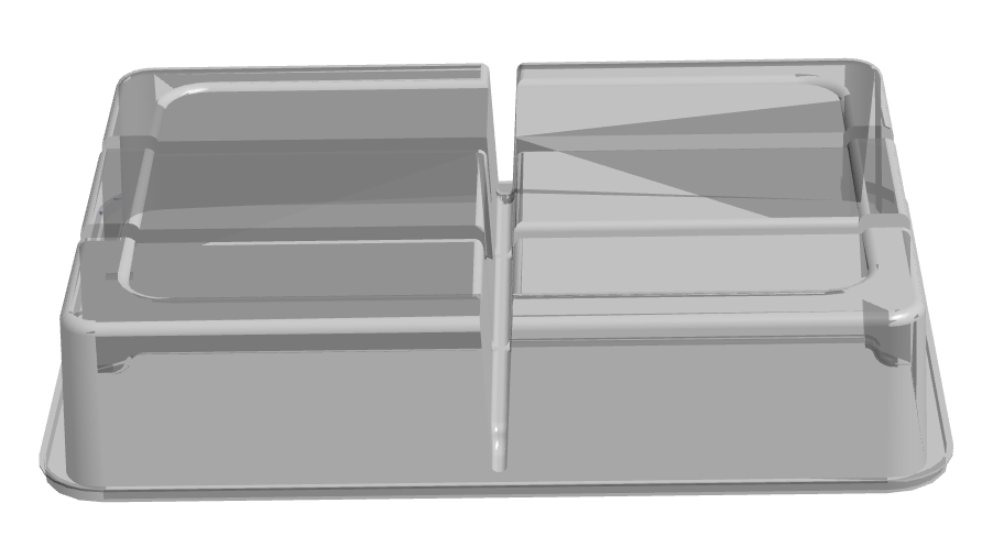 6 cavity Tray