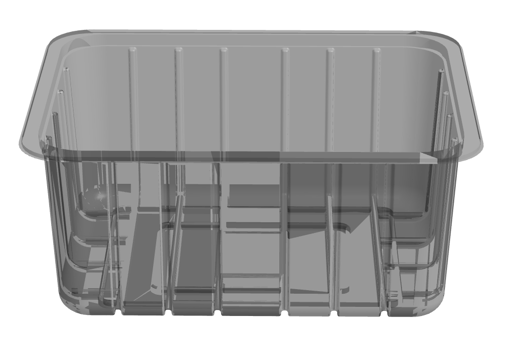 Open Meat Tray - 100mm Deep