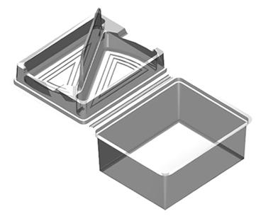 Cheesecake Twin Wedge Hinge Pack see also single version D579