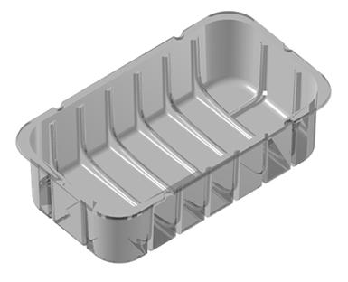 Open Meat Tray - Medium