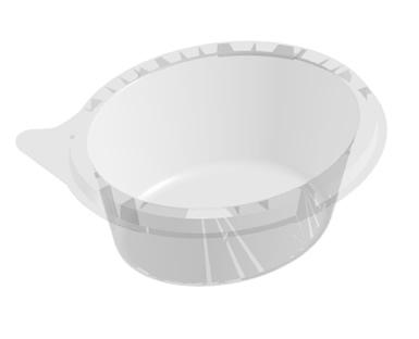 360g Oval Bowl - for lid see D541