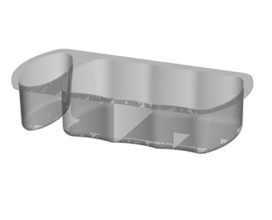 Prawn Base 2 Cavity with Dip