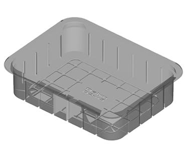 D2-45 Open Meat Tray