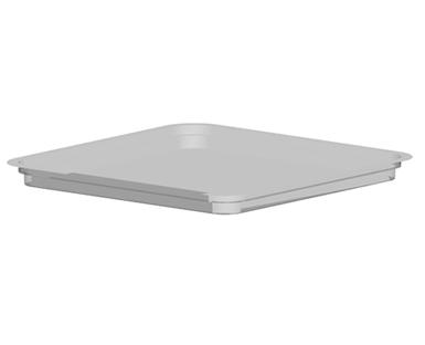 Square Flat Lid fits square pots D509 and D644