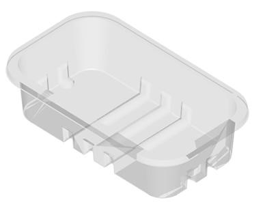 Medium Open Tray